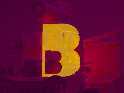 B&B Film Festival festival film purple yellow
