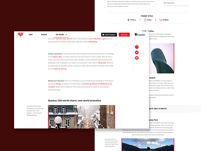 Dribbble ExploreCanada 05 canada design expedia explore explore canada responsive design tourism travel ui design ux design visit canada web design
