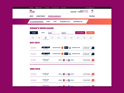 FA Women's WSL 01 fixtures results league table the fa womens