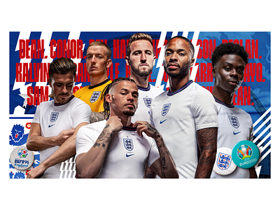 England Euro 2020 - Team Landing Page