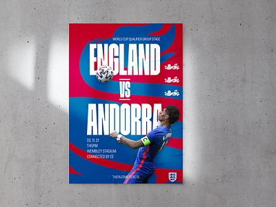 ENG v AND branding design england england football football illustration responsive design sport