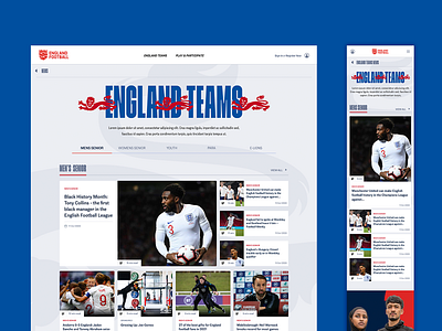 England Teams News Hub