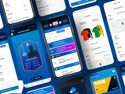 MatchDay Release 8.0 design football sport ui design ux design