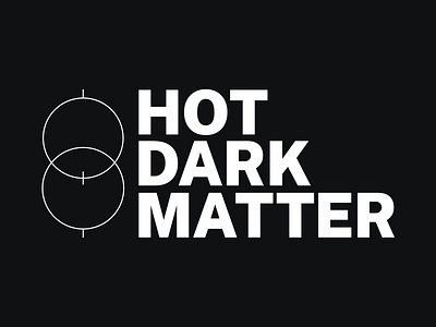 Hot Dark Matter ar branding identity logo metaverse ui design vr