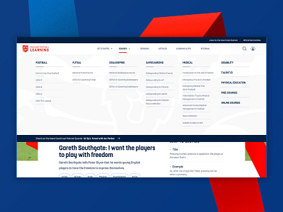 England Football Learning Platform