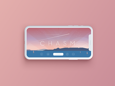 Chasm - Keeping in simple buildbox design game design geometric art illustration mobile app design mobilegame