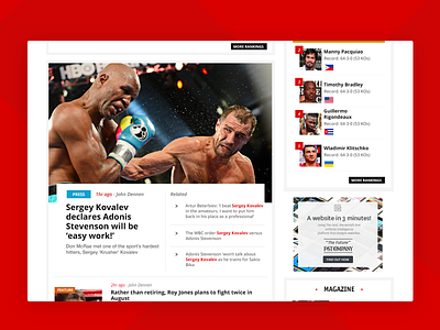 Boxing News Online