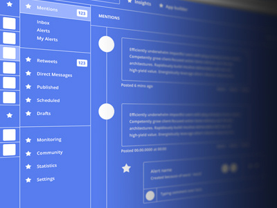 Tigerlily's platform blueprint blueprint concept mockup wireframing