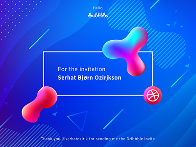 Hello Dribbble