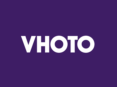Vhoto Logo logo photo proofing photography proofing web app web application