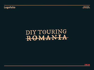 Logofolio 2020 / Logo for DIY Touring Romania