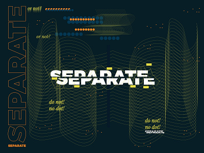 Separate / Selected illustrations '18 animation art direction design graphic design graphic designer icons illustration illustration art illustrator ilustration typography vector