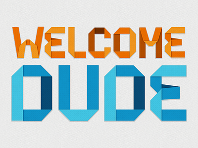 Honk Welcome Message typography welcome