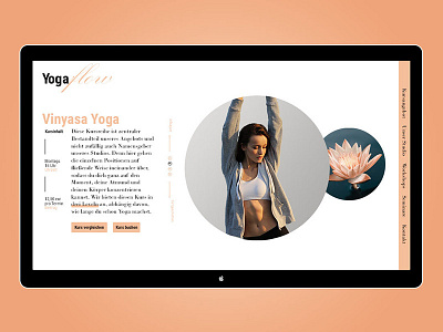 Yogaflow Interface