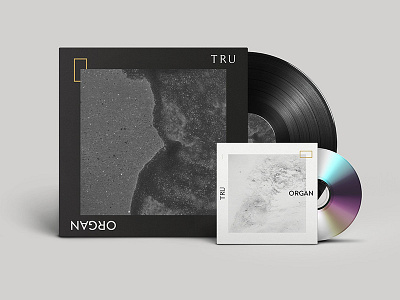 Tru Music Dual Edition black cd dual limited minimal music packaging print sleek vinyl white