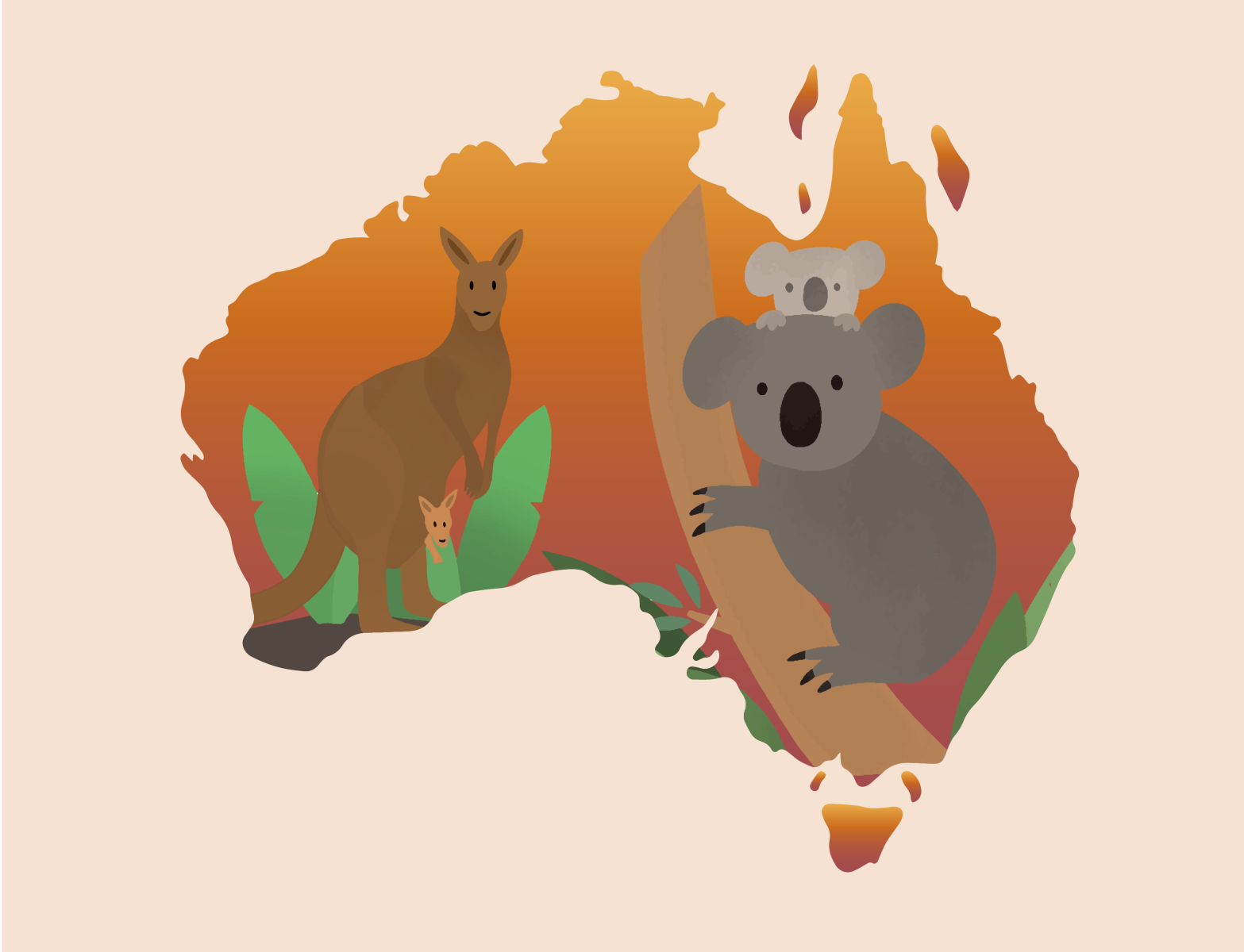 Австралия иллюстрация