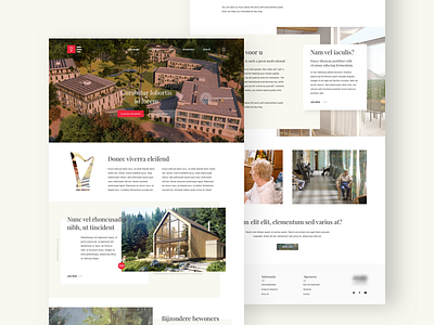 Website for a retirement home