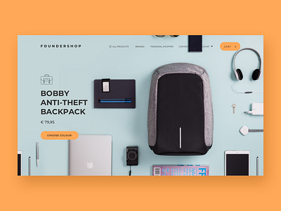 Foundershop discover product page desktop