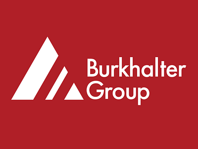 Burkhalter Group Logo branding design geometric graphic ict insurance logo logo design branding wichita