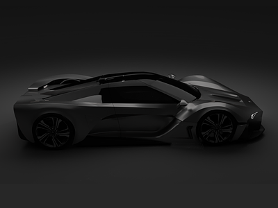 MSD Supercar Concept - side