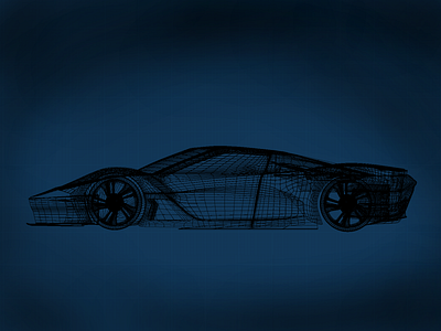 Blueprint, supercar design automotive design car concept car performance supercars