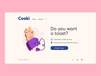 Cooki app branding design ui ux