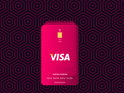 VISA Card design