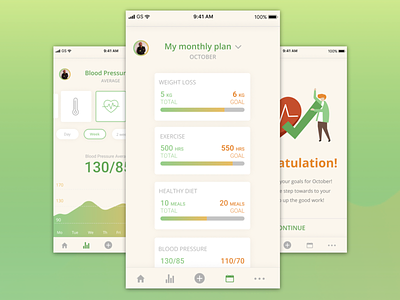 HealthMe App app app concept button design medical app ui ui elements uidesign ux