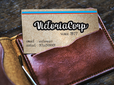 Victoria handwritten font