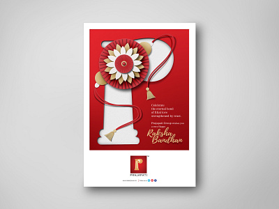 Prajapati Group Raksha Bandhan Mailer festive mailer mailer