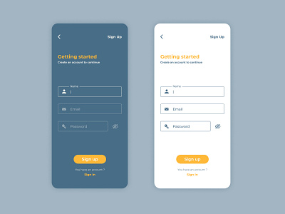 Sign up interface app dailyui interfacedesign signup ui uidesign ux