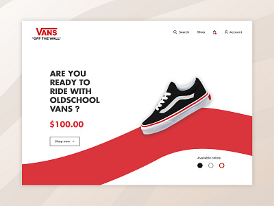 Shoes Landing Page