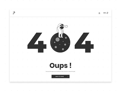 404 - Web Page Error 008 404 404 error page 404 page astronaut daily ui dailyui design designer designs illustration interface interfacedesign space ui uidesign ux web design webdesign website