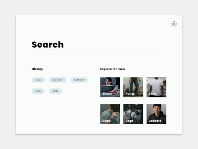 Clothing Search Web Interface