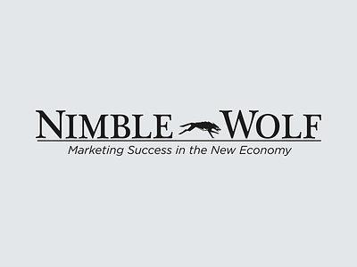 Nimblewolf Marketing Logo Design