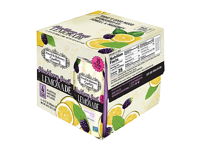 Blackberry Lemonade Package Design