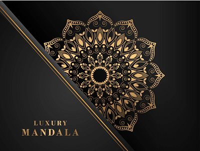 Luxury mandala Vector islamic background abstract abstract art abstract design branding design illustration luxury mandala mandala art mandala vector mandalas minimal vector web