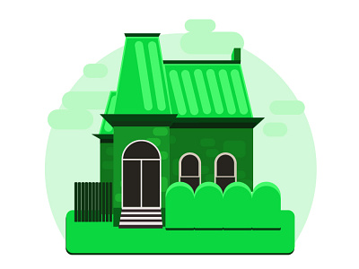 House in monohrome style house house monohrom illustration vector vector illustration vector image