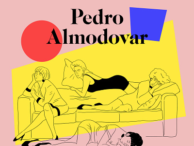 Tacones Lejanos almodovar artdirection basic design drawing film girls illustration ilustracion memphis movie pedro almodovar spain taconeslejanos