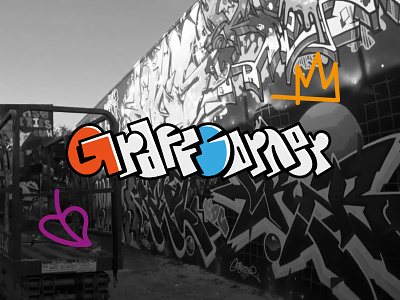 GraffCorner - Experimental Graffiti Logo brand branding experimental experimental type graffiti graffiti lettering graffiti shop logo logo design logo design concept street street art street letters throw-up