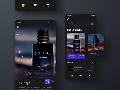 Perfume shop app