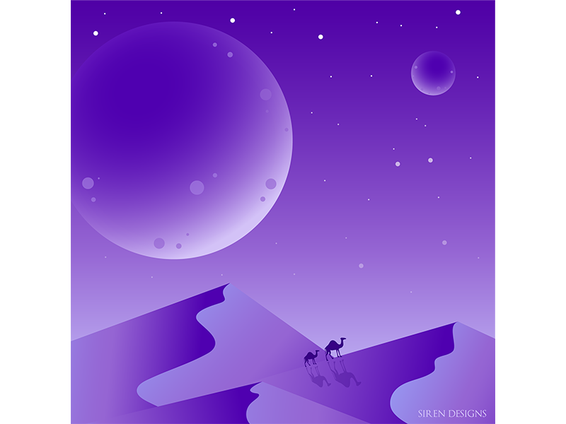 Camels by Celia Sanders on Dribbble