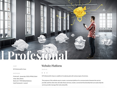 El Profesional design ui uiux ux web web design web development