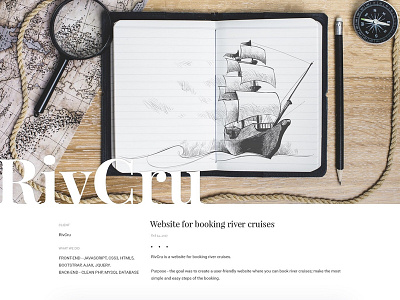 RivCru design ui uiux ux web web design web development