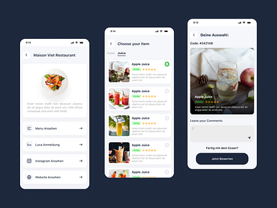 QR FOOD COUPEN APP UI/UX