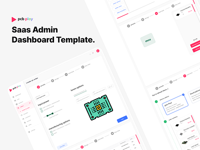 PCB Dashboard UX UI Design