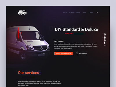 DIY STANDARD & DELUXE app branding design figma illustration illustrator logo typography ui uiux webpage website