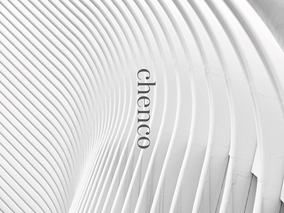 Chenco Architects branding clean design fresh graphic design identity modern type typography