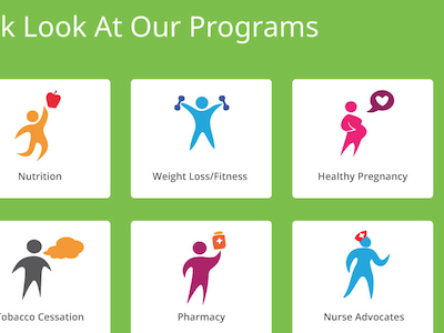 Program Icons fitness health health care icons nurse nutrition pharmacy pregnancy tobacco