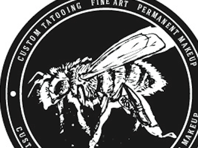 Kingdom Studios Logo Concept bee illustrations kingdom logo studio tattoo